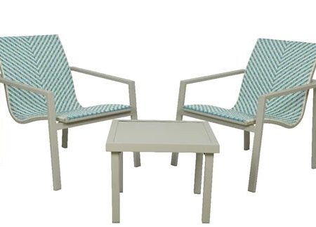 Quebec Lounge Set - Aqua Sale