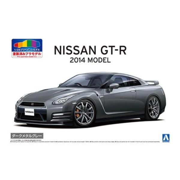 1 24 NISSAN R35 GTR 14 Dark Metal Gray Online Sale