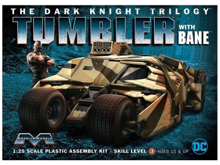 967 1 25 Dark Knight Armored Tumbler w  Bane Plastic Model Kit Online Hot Sale