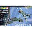 1 72 Me262 & P51B Combat Set  Model Set Online now