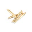 8639 Cannon 6mm x 35mm Brass Wooden Ship Accessory Online now