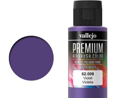 62008 Premium Colour Violet 60 ml Acrylic Airbrush Paint Supply