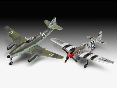 1 72 Me262 & P51B Combat Set  Model Set Online now