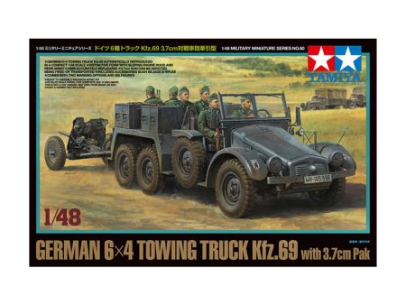 1 48 German 6x4 Kfz.69 w  3.7cm Pak Online Hot Sale