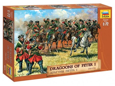 1 72 Dragoons of Peter I The Great (17011721)  Plastic Model Kit Supply