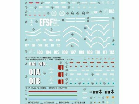 GUNDAM DECAL 113 MOBILE SUIT GUNDAM THE ORIGIN MULTIUSE 2 Fashion