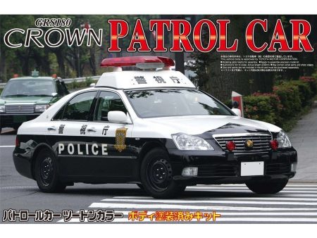 1 24 18 CROWN POLICE CAR METROPOLITAN POLICE DEPARTMENT STEEL WHEEL VER. (TOYOTA) Supply