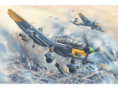 02424 1 24 Junkers Ju87D5 Stuka Plastic Model Kit Fashion