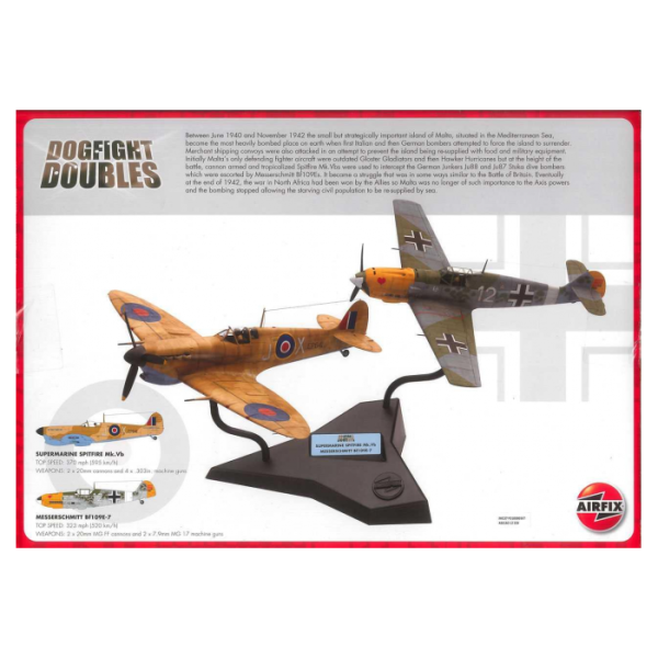 1 48 Supermarine Spitfire Mk.Vb and Messerschmitt Bf190E Gift Set For Cheap