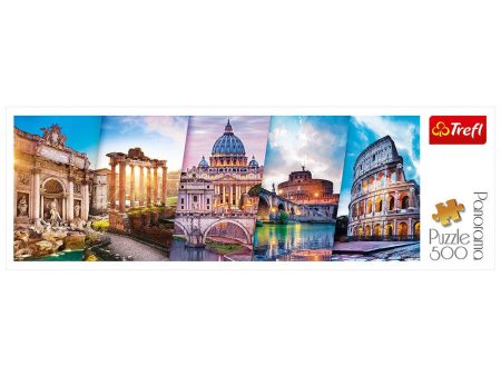 500pc Traveling to Italy Panorama For Discount