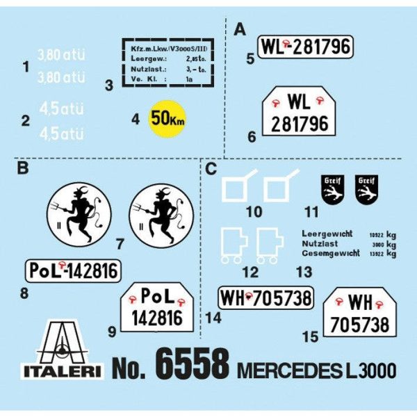 1 35 MercedesBenz L3000 S Supply