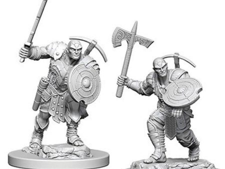 D&D Nolzurs Marvelous Unpainted Miniatures: Earth Genasi Male Fighter Online Sale