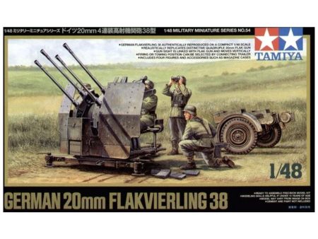 1 48 German 20mm Flakvierling 38 For Sale