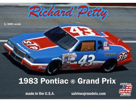 RPGP1983T 1 25 Richard Petty 1983 Pontiac Grand Prix Winner Plastic Model Kit Online Sale