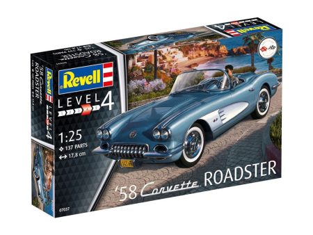 1 25 1958 Corvette Roadster Fashion