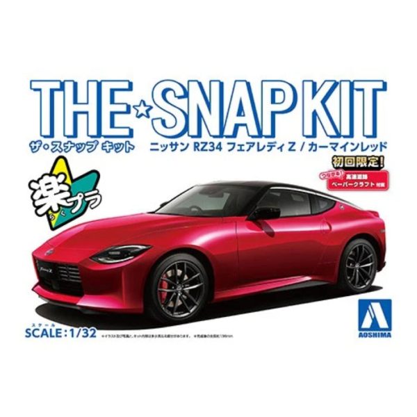 1 32 SNAP NISSAN RZ34 FAIRLADY Z (Red) For Discount