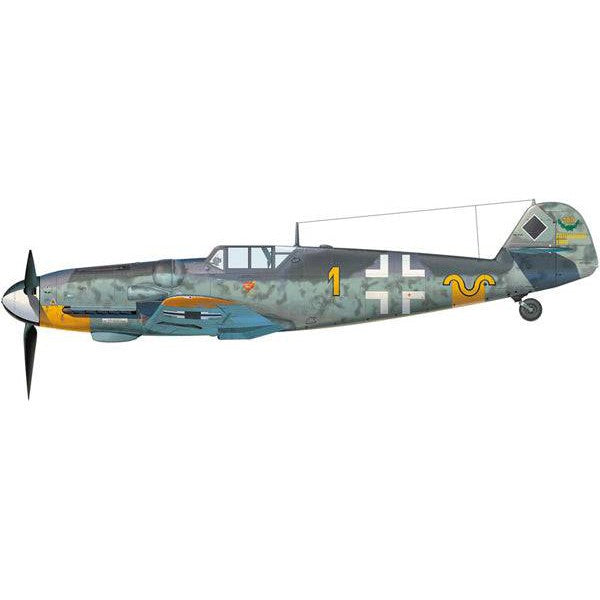 1 48 Bf109G6 14 Hartmann w Figure Cheap