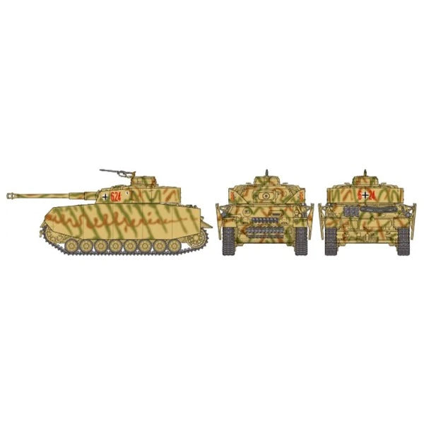 1 48 German Tank Panzerkampfwagen IV Ausf.H Late Production For Discount