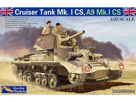 GM0004 1 35 Cruiser Tank Mk. I CS A9Mk.I CS Plastic Model Kit Online Hot Sale