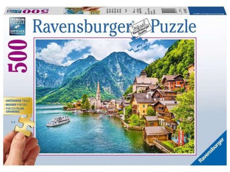 500pc Hallstatt Austria Puzzle Supply