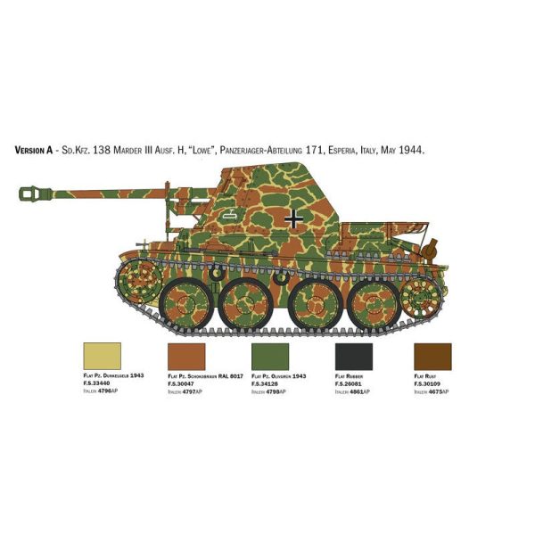 1 35 Sd. Kfz. 138 Marder III H With Crew Online now