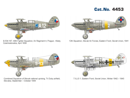 04453 1 144 Czechoslovak Avia B.534 IV. serie Super44 Online Hot Sale