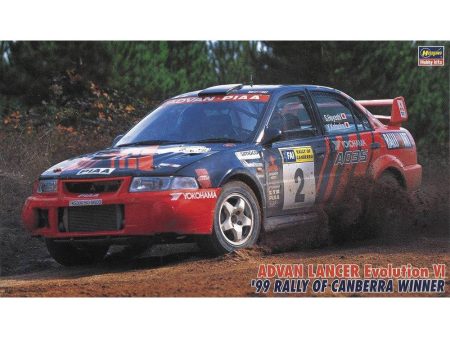 1 24  ADVAN LANCER EVOLUTION VI  99 RALLY OF CANBERRA WINNER Cheap