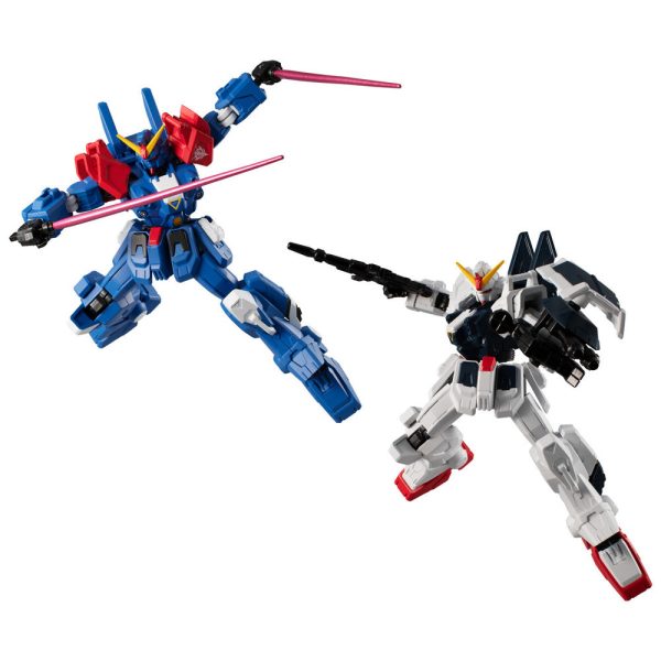 MOBILE SUIT GUNDAM GFRAME EX04 BLUE DESTINY UNIT 2 and BLUE DESTINY UNIT 3 W O GUM For Sale