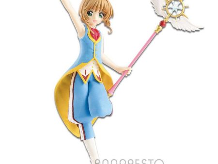 CARDCAPTER SAKURA CLEAR CARD EXQ FIGURESAKURA KINOMOTO For Cheap