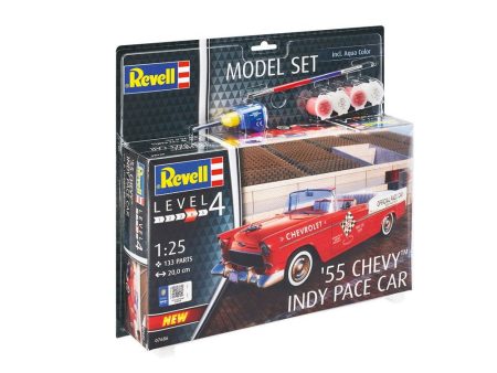 1 25 1955 Chevy Indy Pace Car  Model Set Discount