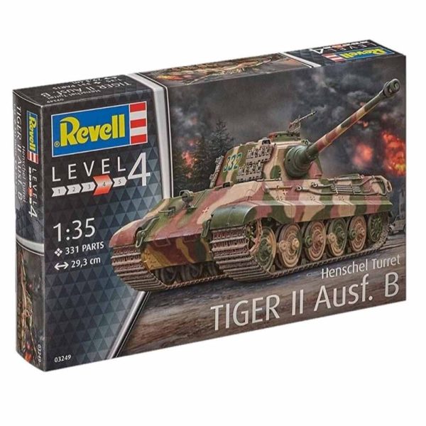 1 35 Tiger II Ausf.B w  Henschel Turret Discount