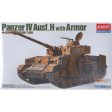 Academy 13233 1 35 German Panzer IV H W Armor Plastic Model Kit Cheap