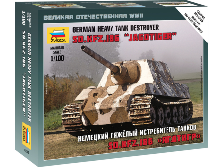 1 100 German Heavy Tank Destroyer Sd.Kfz.186 Jagdtiger  Plastic Model Kit Discount