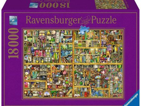 18000pc Magical Bookcase Puzzle Cheap