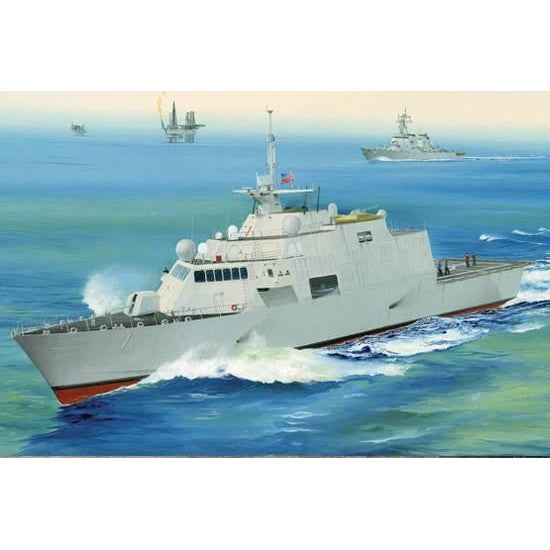 04549 1 350 USS Freedom LCS1 Plastic Model Kit For Sale