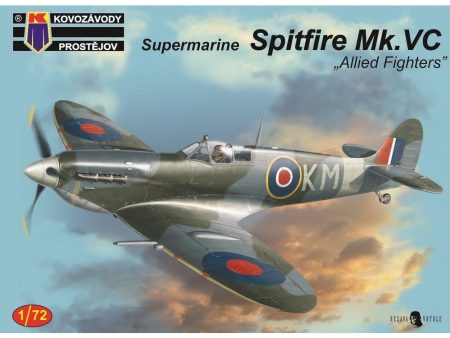 KPM0124 1 72 Supermarine Spitfire Mk.Vc Allied Fighters Plastic Model Kit Sale