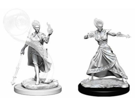 D&D Nolzurs Marvelous Unpainted Miniatures: Fire Genasi Wizard Online