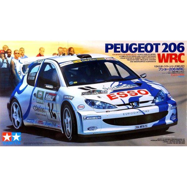 1 24 Peugeot 206 WRC Hot on Sale