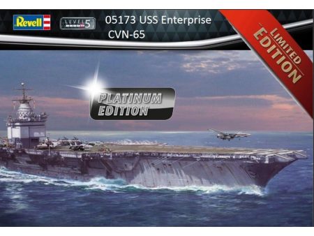 1 400 USS Enterprise CVN65  Platinum Edition Hot on Sale