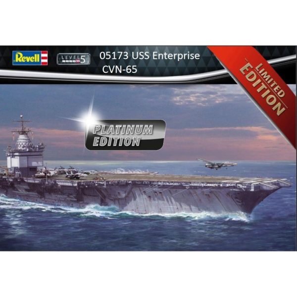 1 400 USS Enterprise CVN65  Platinum Edition Hot on Sale