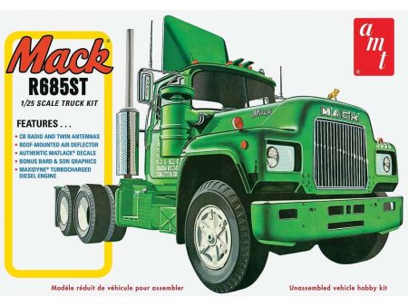 1039 1 25 Mack R685ST Semi Tractor Plastic Model Kit Cheap