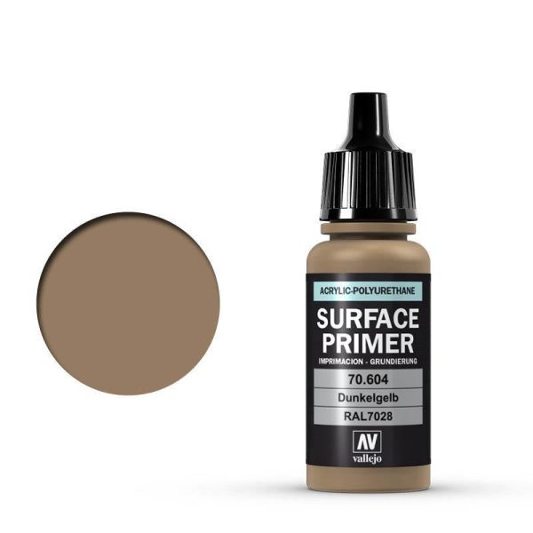 70604 Surface Primer German Dark Yellow 17 ml Online Hot Sale