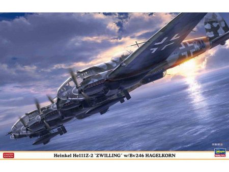 1 72  Heinkel He111Z2   ZWILLING   w Bv246 HAGELKORN Fashion