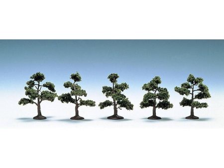 N Scale Broad Leaf Tree   Hardwood (Summer 5pcs) Hot on Sale