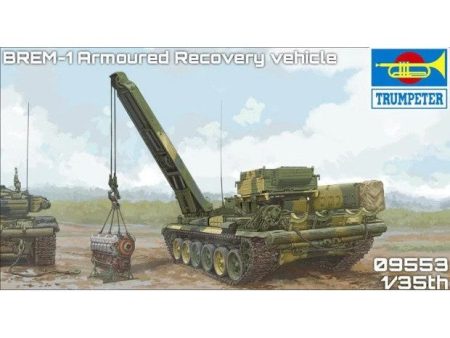 09553 1 35 Russian BREM1 Armoured Recovery Vehicle Plastic Model Kit For Discount