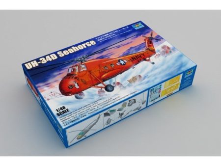 02886 1 48 UH34D Seahorse  ReEdition Plastic Model Kit Supply