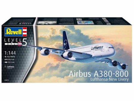 1 44 Airbus A380800 Lufthansa New  Livery Online Sale