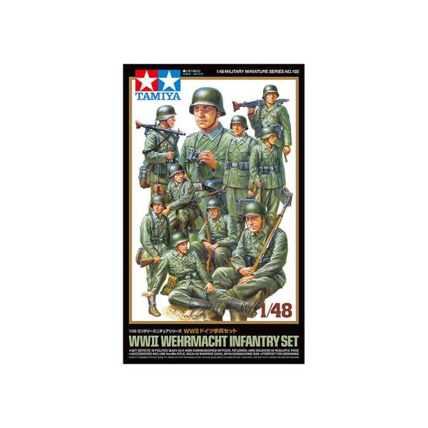 1 48 WWII Wehrmacht Infantry Set Online Hot Sale