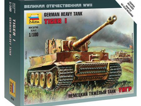 1 100 German Heavy Tank  Tiger I  Plastic Model Kit Cheap