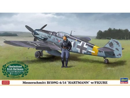 1 48 Bf109G6 14 Hartmann w Figure Cheap